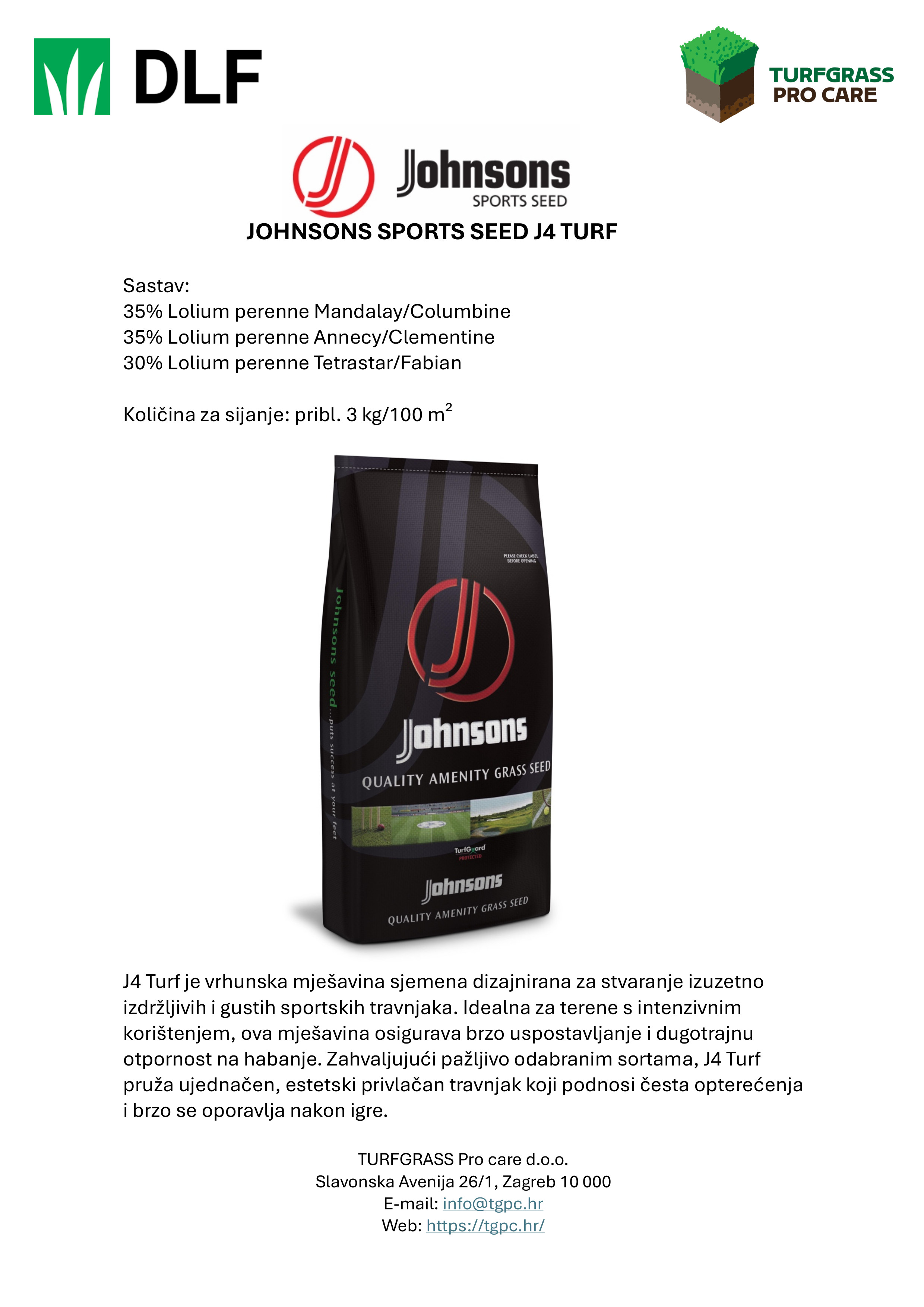 Johnsons J4 Turf